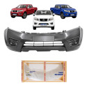 Parachoque Nissan Frontier C/ressalto 2017 2018 A 2022 Novo Preto