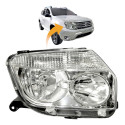  Par Farol Renault Duster 2012 2013 2014 2015 Cromado Direito