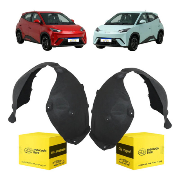 Par Parabarro Dianteiro Byd Dolphin Mini 2024 2025 2026 Novo