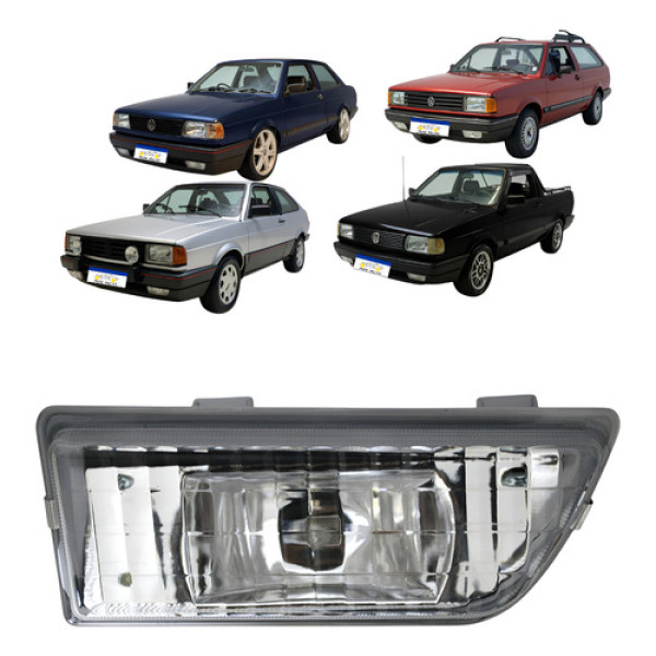 Milha Auzxiliar Gol Parati Voyage Saveiro 1987 A 1998 Le Cristal