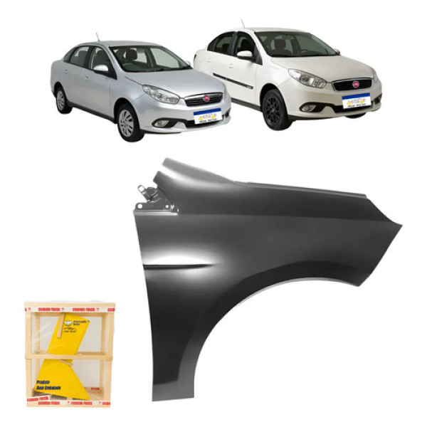 Paralama Fiat Grand Siena 2012 13 14 15 16 2017 A 2021 L.d