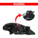 Sinaleira Nissan Tiida 2007 08 09 10 11 12 2013 C/avaria Le Esquerdo/motorista