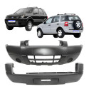 Kit Parachoque Ford Ecosport 2003 2004 2005 2006 2007 Novo Preto