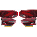 Jogo Lanterna Onix Sedan 2020 2021 2022 23 24 25 C/led Novo Ambos Lados Vermelho