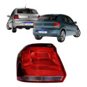 Lanterna Volkswagen Gol G7 G8 2017 2018 2019 A 2023 Fume Le Esquerdo/motorista Vermelho