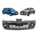 Parachoque Nissan Tiida 2008 2009 2010 2011 2012 2013 Preto