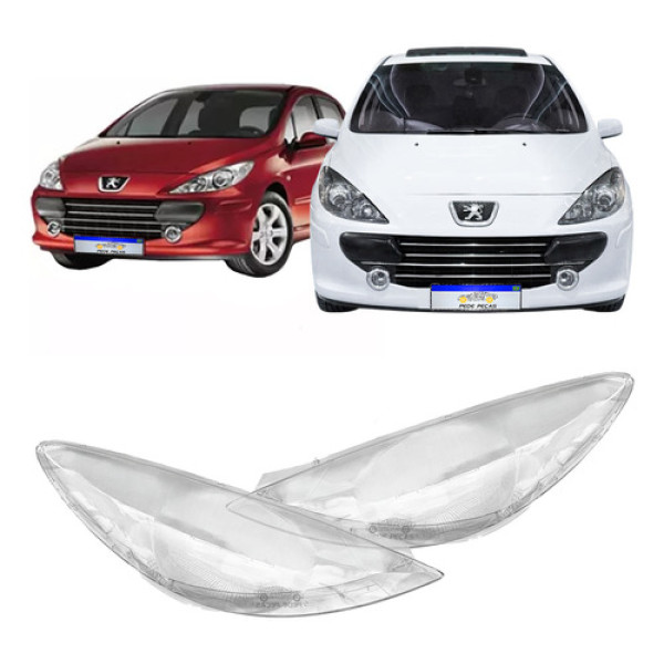 Par Lente Farol Peugeot 307 2007 2008 2009 2010 2011 12 Nova