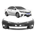 Parachoque Dianteiro Toyota Corolla 2015 2016 2017 Novo Preto