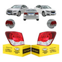 Lanterna Canto Cruze Sedan 2012 2013 2014 2015 2016 Nova Par Ambos Lados Vermelho
