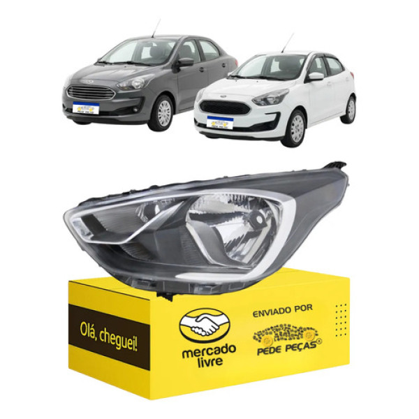Farol Sinaleira Ford Ka Titanium 2019 2020 2021 Le Esquerdo/motorista