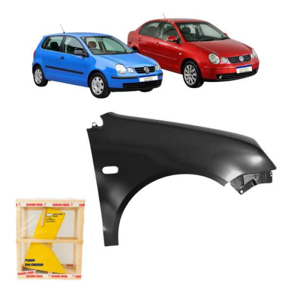 Paralama Volkswagen Polo 2002 2003 2004 2005 2006 Le