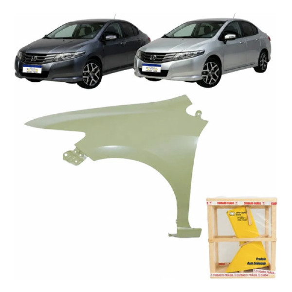 Paralama Honda City 2008 2009 2010 A 2014 Novo Le