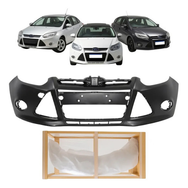 Parachoque Dianteiro Ford Focus 2014 2015 Novo Preto