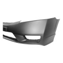 Parachoque Honda Civic 2009 2010 2011 C/ Ressalto Placa Preto