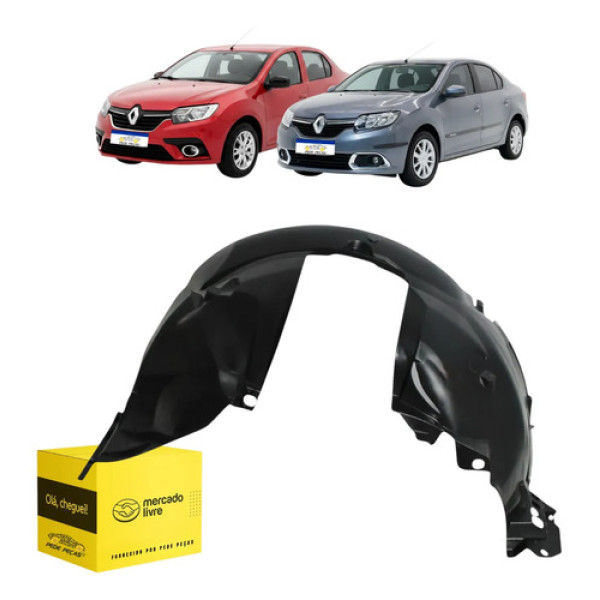Protetor Caixa Roda Sandero 2014 2015 A 2024 Lado Motorista