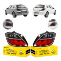 Par Lanterna Traseira Gm Vectra Hatch 2008 A 2011 Novo Ambos Lados Vermelho/bicolor