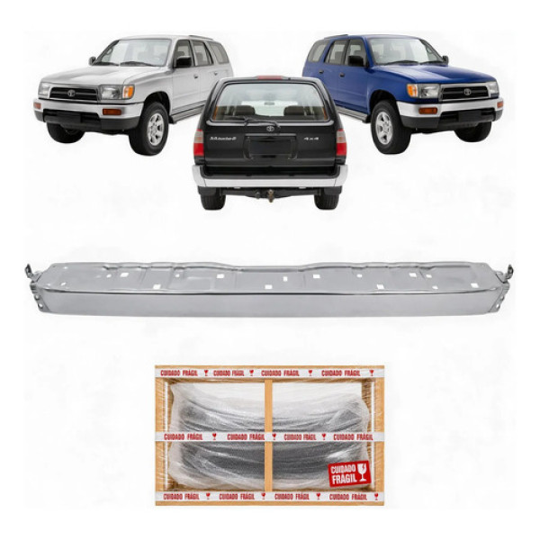 Parachoque Traseiro Toyota Hilux Sw4 1996 1997 1998 A 2002