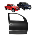 Porta Dianteira Direita Volkswagen Amarok 2010 A 2025 Novo Dianteira Direito Preto