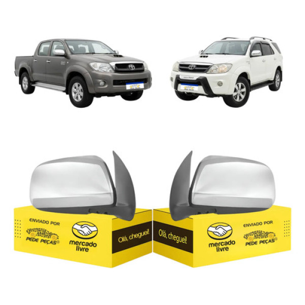 Par Retrovisor Hilux Sw4 2005 2006 2007 2008 2009 2010 2011