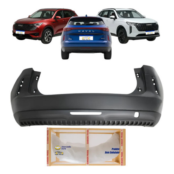 Parachoque Traseiro Gwm Haval H6 2023 A 25 2026 Novo