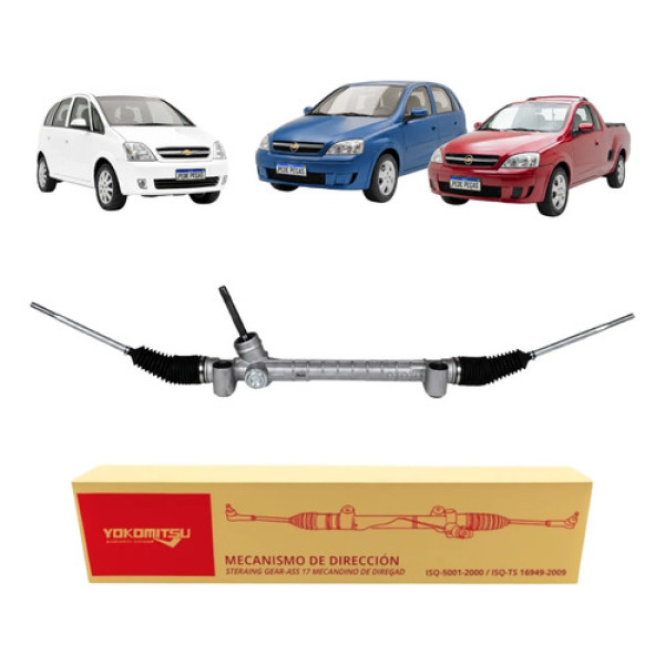 Caixa De Direção Mecânica Corsa Montana Meriva 2002 A 2012
