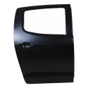 Par Porta Traseira Chevrolet S10 2012 13 14 15 16 17 A 2024 Traseira Ambos Lados Preto Liso Para Pintura
