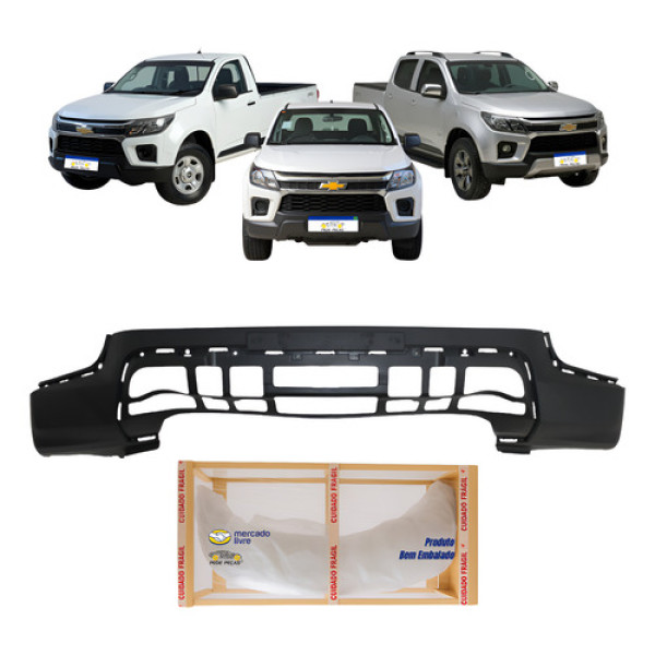 Spoiler Inferior Parachoque S10 2021 2022 23 2024 Ls Lt Ltz Preto