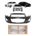 Parachoque  Dianteiro Gm Sonic Hatch Sedan 2012 2013 2014 Preto Para Pintura