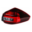 Par Lanterna Sinaleira Caoa Chery Tiggo 3x 2021 2022 2023 Direito/passageiro Vermelho/fumê