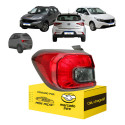 Lanterna Argo 2018 2019 2020 2021 22 23 24 25 2026 L.e Fume Esquerdo/motorista Vermelho/fumê
