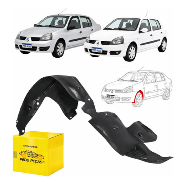 Parabarro Renault Clio 2003 04 05 06 07 08 09 10 11 12 Le