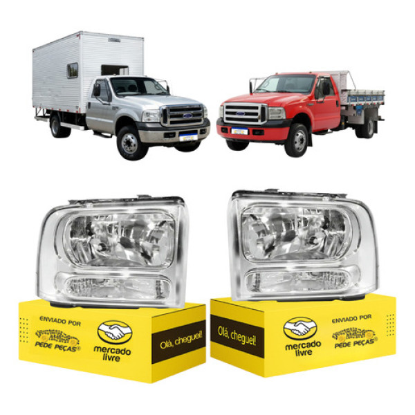 Par Farol F350 F4000 2011 2012 2013 2014 2015 16 17 18 2019 Ambos Lados