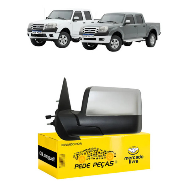 Retrovisor Esquerdo Ford Ranger 2010 2011 2012 Elétrico