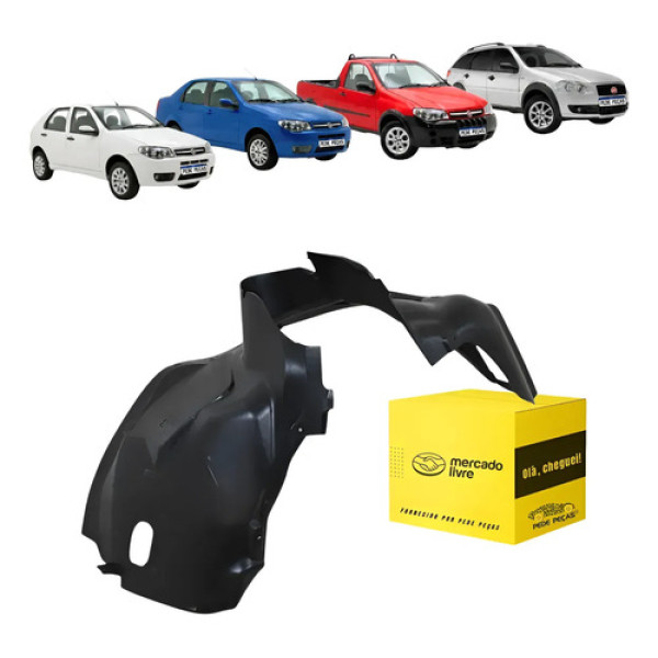 Parabarro Dianteiro Fiat Palio Siena Strada 2007 A 2020 Ld