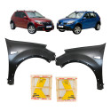Par Paralama Sandero Stepway 2008 2009 2010 2011 2012 2013