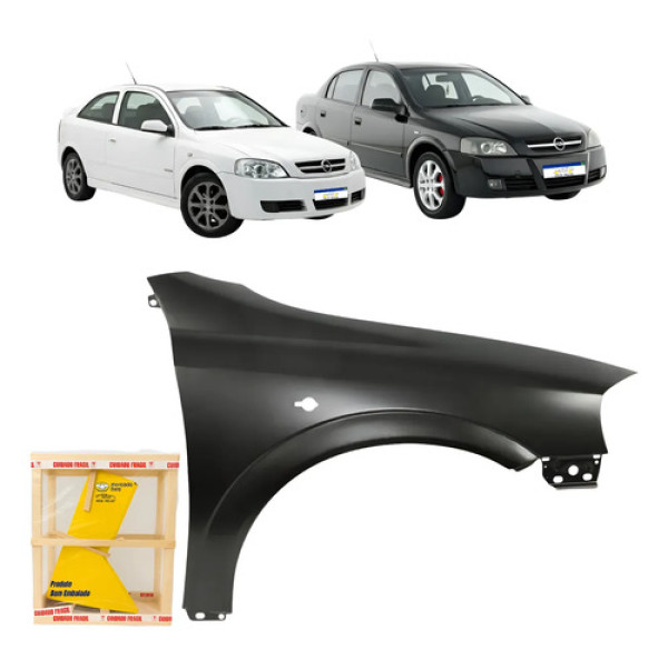 Paralama Gm Astra 1998 1999 2000 2001 A 2011 C/ Furo Novo