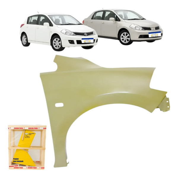 Paralama Nissan Tiida S Sl C/f Pisca 2008 A 2013 Ld