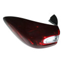 Lanterna Captur 2017 2018 2019 2020 2021 Led Esquerda Esquerdo/motorista Vermelho