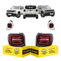 Par Lanterna Traseira Jeep Renegade 2022 23 24 25 2026 Led Ambos Lados