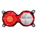 Lanterna Sinaleira Esquerda Kia Bongo 2006 2007 A 2025 2026 Esquerdo/motorista Vermelho Cristal
