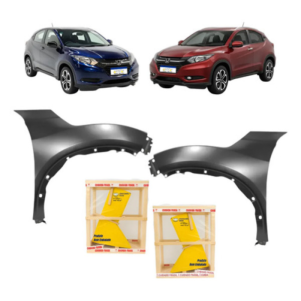Par Paralama Honda Hrv Exl Lx Ex 2015 2016 2017 2018 A 2021