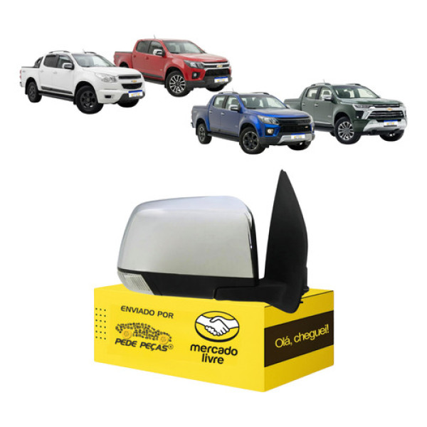 Retrovisor S10 2012 2013 2014 2015 2016 2017 2018 2019 L.d