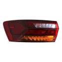 Lanterna Sinaleira Canto Jetta 2018 19 A 2026 Full Led Par Ambos Lados Vermelho