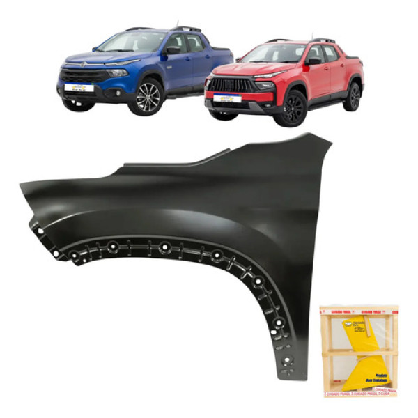 Paralama Fiat Toro 2016 2017 2018 2019 2020 A 2026 Novo Le