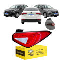 Lanterna Sinaleira Fiat Cronos 2018 A 2026 C/led Cristal Ld Direito/passageiro Vermelho