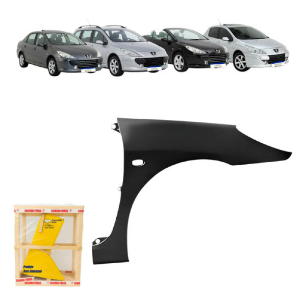 Paralama Peugeot 307 Sw Cc 2007 08 09 10 11 2012 Ld