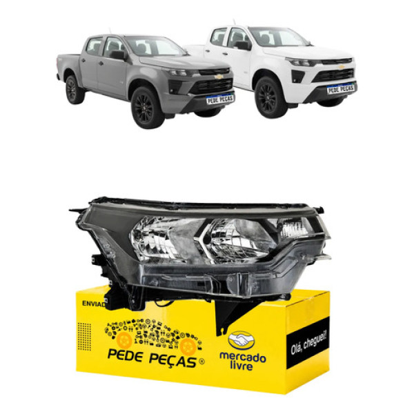 Farol Sinaleira Chevrolet S10 2025 2026 S/led Novo Ld Direito/passageiro