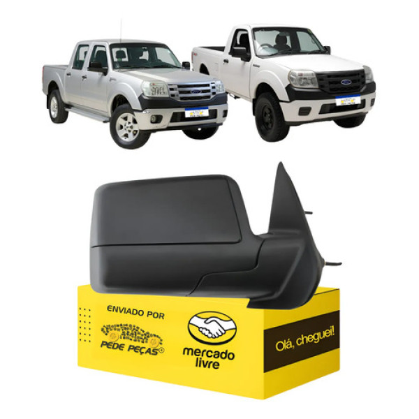 Retrovisor Manual Ford Ranger 2009 2010 2011 2012  