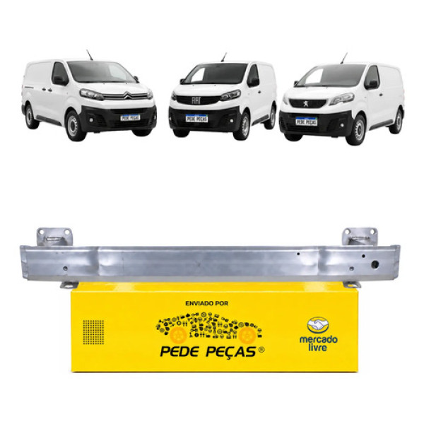 Viga Lâmina Parachoque Jumpy Expert Fiat Scudo 2018 A 2026