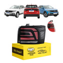 Lanterna Sinaleira Vw T-cross 2019 2020 21 A 2024 C/led L.d Direito/passageiro Fumê